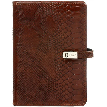 1111-74 Personal Binder Croco Brown